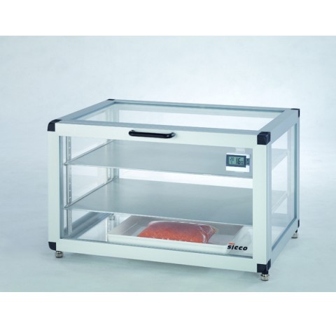 Dessicateur star vitrum en verre borosilicate 3.3 dimensions externes :525x340x375 mm , dimensions i