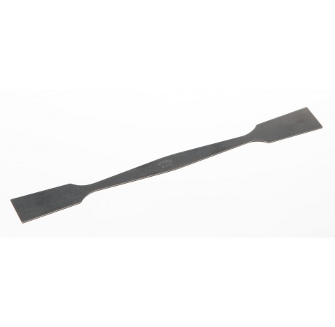 Double spatulas , flat type total length 100 mm spatulas dimensions LxW : 20x11 mm , diameter 1 mm ,