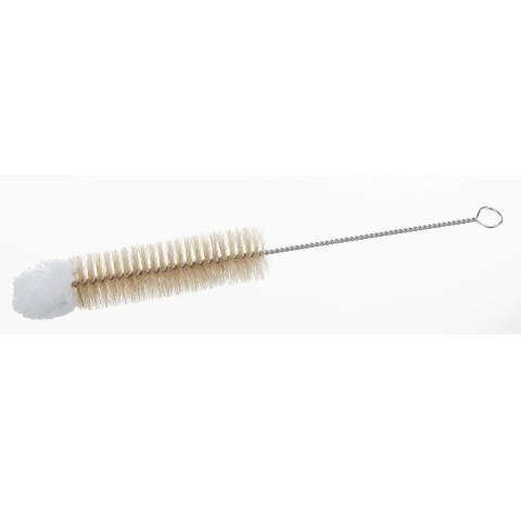Brush for test tubes length 270 mm , grip length 170 mm , length brush 100 mm brush diameter 20 mm ,