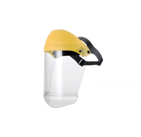 Ecran de protection Univet 699 avec mentonniere, Bande frontale interchangeable en mousse pour la su