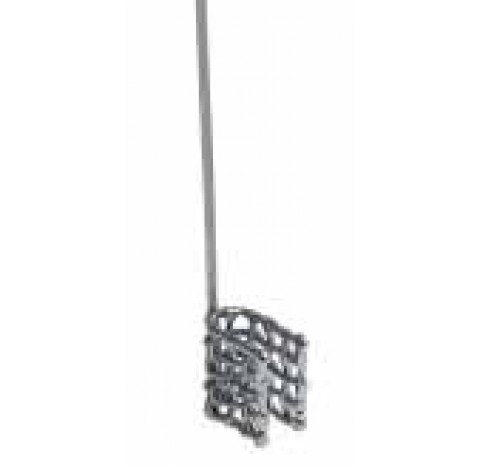 Electrode a maillage de type Schoniger 16M/cm2 diametre de fil 0.75 mm largeur des electrodes 10 mm 