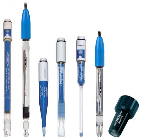 Electrode SenTix RJD WTW a pH a faible maintenance, electrolyte a polymere, capteur de temperature, 