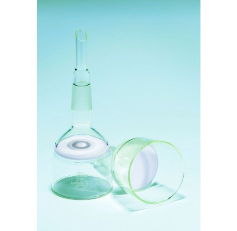 Entonnoir filtrant cyl.-conique a rodage CN24/29 diametre 95mm porosite 3