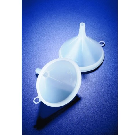 Entonnoir bord droit HDPE rigide diametre 120 hauteur 120