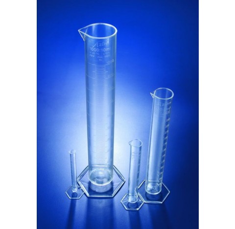 Eprouvette graduations moulees PMP (TPX) 10ml Classe B