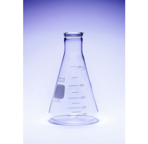 Fiole conique graduee col etroit usage intensif 25ml