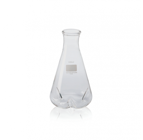 Fiole a agiter, 50 ml, 3 baffles