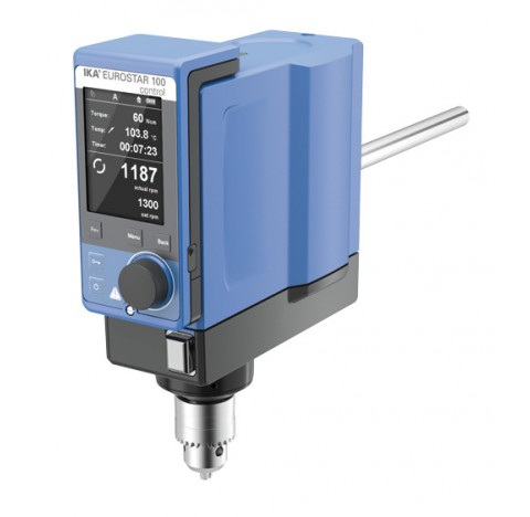 Electronic overhead stirrer EUROSTAR 100 control IKA
