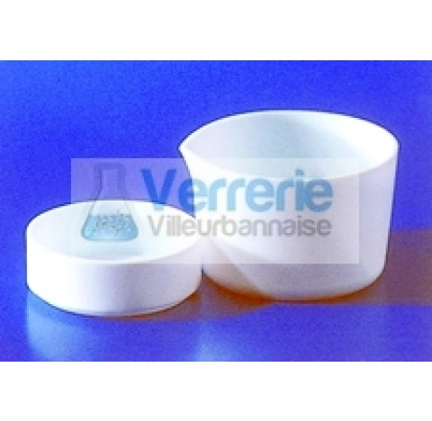 PTFE Evaporating Dish, Tall Form with Spout dimensions: 34 x 38mm, 25ml