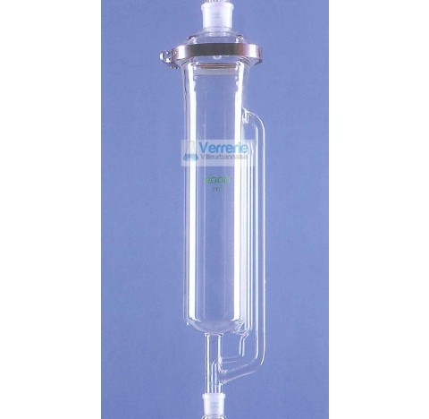 Extracteur de soxhlet de 3000ml rodage plat male 45/40 pour l'extraction des solides ou solvants ave