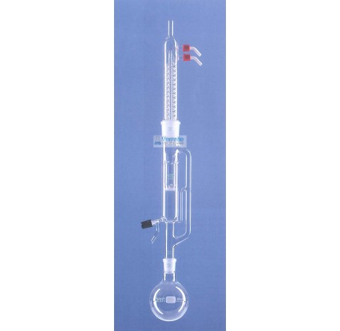 Soxhlet Twisselmann 100 ml  for specific solvents compound: a ballon 250 ml 29/32 , a extractor 100 