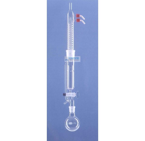 Soxhlet Thielepape 30 ml compound: a ballon 100ml 19/26, a extractor 30ml , a reservoir sinter poros