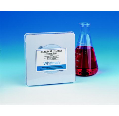 Cellulose nitrate Membranes NC20  diameter 50 mm, pore size 0,2 um,max. using temperature 80 degree,