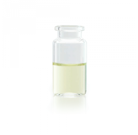 Fiole a espace de tete, 6 ml, verre borosilicate, fond arrondi, haut a sertir biseaute, 22 mm x 38 m