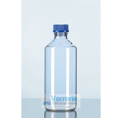 DURAN Roller bottle for cell cultures, GL 45, with cap and ring (PP), 110 x 450 mm packing of 1