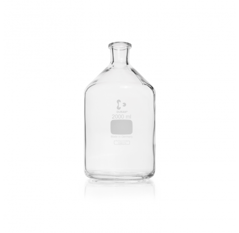 DURAN reagent bottle, narrow neck, unground, clear, 2000 ml packing of 10