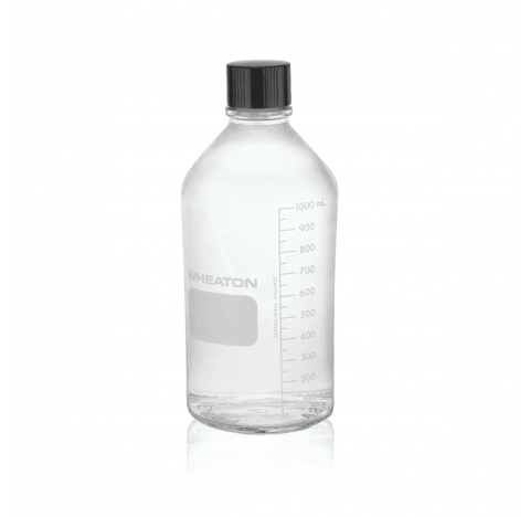 Flacon a echantillon a col etroit 1000 ml en verre borosilicate pour Grab Sampler II subsurface, ave