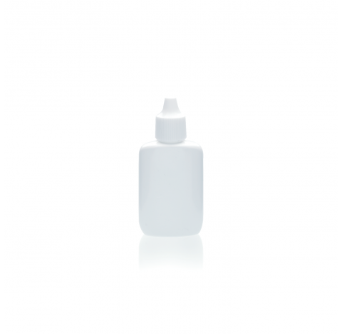Flacon de pulverisation, LDPE, 60 ml avec bouchon visse 18-410, pointe atomiseur et tube plongeur, 2
