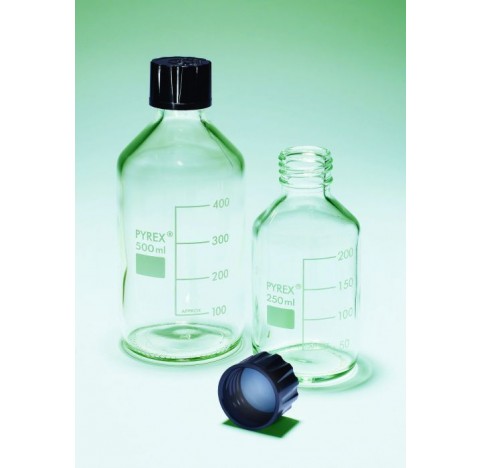 Bottle 10 liters with screw cap SVL 60 PTFE seal Dim height 395 mm Diam 227mm