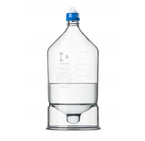 HPLC-reservoir flacon a fond conique DURAN, clair, GL 45, 10000 ml