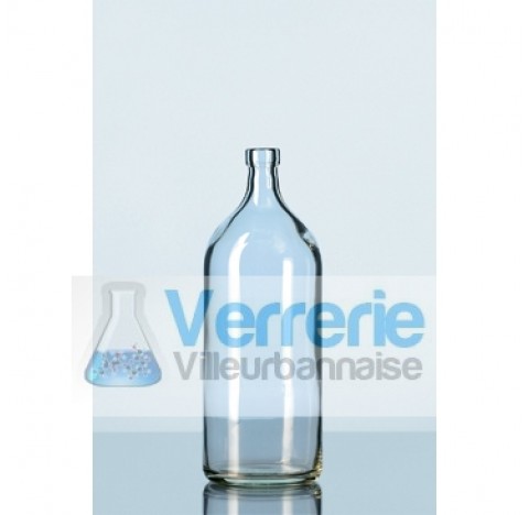 DURAN bottle with rolled flange, without closure, 100 ml packing of 10