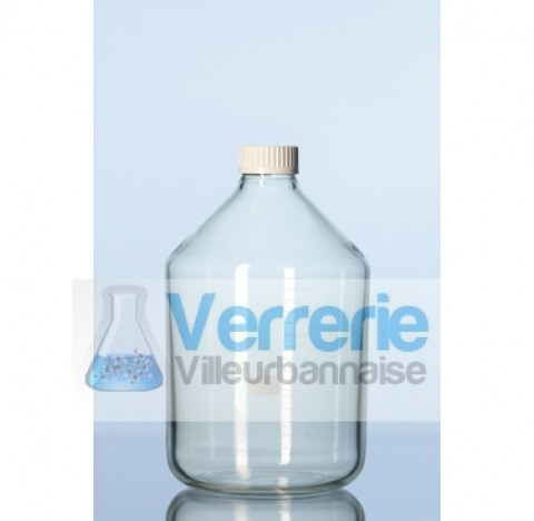 DURAN GLS 80 Production Bottle, wide-neck, clear, increased wall thickness, without cap and ring, 20