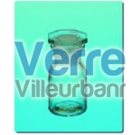 Bottle 100ml socket 24/20 with glass stopper Dim. height 76 mm diameter of body 41,5 mm