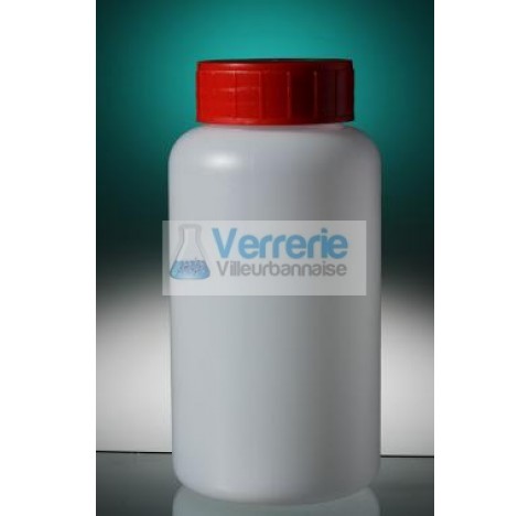 Round bottle 250ml HDPE naturel height 125 diameter 37and screw cap reand seal na