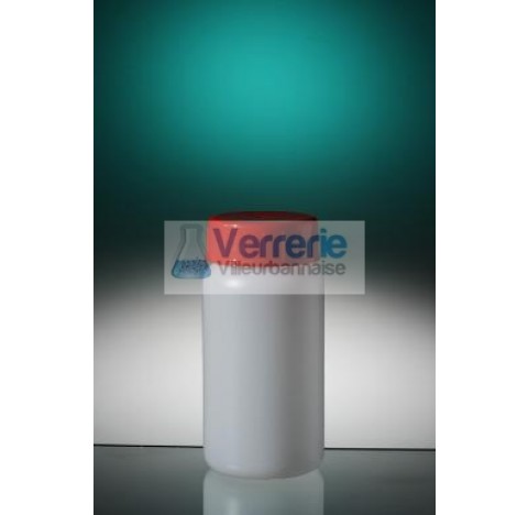 Round bottle 50ml HDPE naturel height 77 diameter 27and screw cap reand seal na
