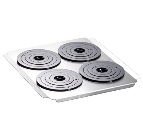 Couvercle pour bain marie PURA10 avec 4 ouvertures , diametre 92 mm avec anneaux