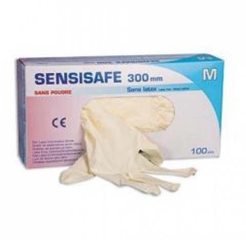 Gant sensisafe sans latex taille 7/8 sans poudre