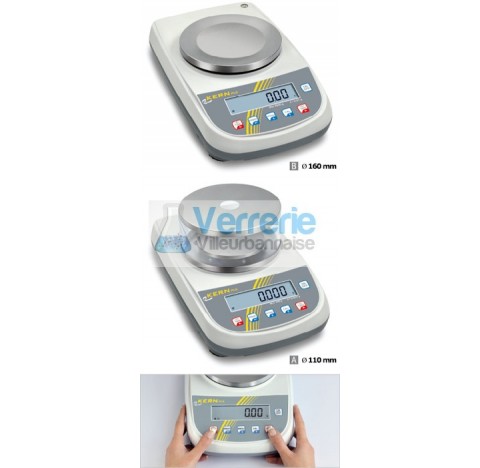 Precision balance 0,001 g , 1200 g plate dimensions : 110 mm