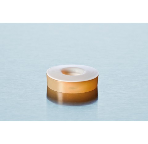 Silicone rubber seals, for GL 18 threads with PTFE washer, 16 x 10 mm packing of 10