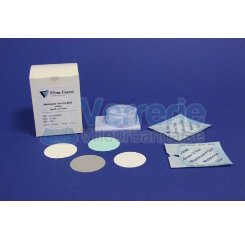 boite de 25 membrane en PES 0.2 um, non sterile, diam 90 mm