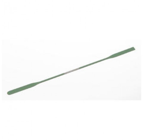 Micro spatulas double ended total length 210 mm spatulas dimensions LxW : 55x6 mm , diameter 2 mm ,P