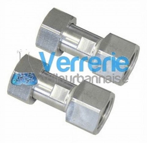 2 Adapteurs M24x1.5 femelle to NPT 1/2 femelle 2 Adapteurs M24x1.5 femelle to NPT 1/2 femelle