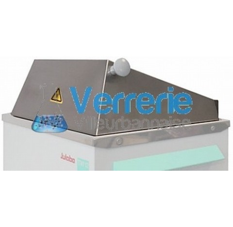 Couvercle capot en inox pour bain marie TW20 Temp. Sup. 100degre Couvercle capot en inox pour bain m