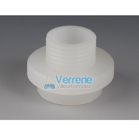 Adapter PP for barrel thread R2 with thread GL45 bore diam 32 mm diam of grip approx 78 mm temperatu