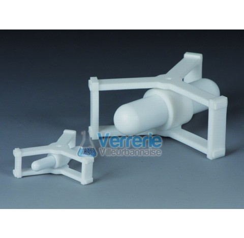 Beakerline, PTFE for beakers 250ml and 400ml Cage dimensions: OD 67mm Height 21mm , stirring bar len