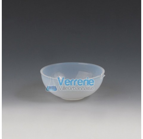 Evaporating dishes, PFA 100 ml height 30 mm OD top 90 mm OD bottom 60 mm temperature resistance -200