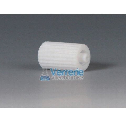 Miniature Luer lock connectors, PTFE for tubing IDxOD: 1,6x3,2 (1/16x1/8) female thread UNF1/428G, f