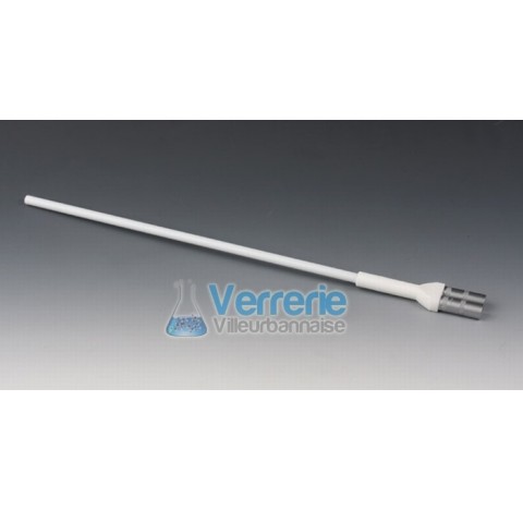 Double temperature probe Lemo compact, PTFE usable length 300 mm total length 400 mm diameter 8 mm d