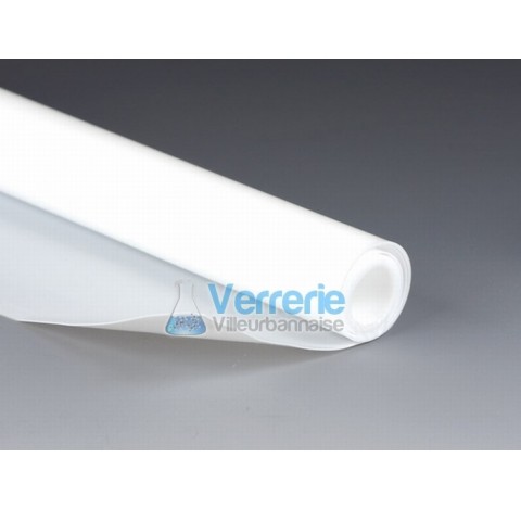 Sheet, PTFE thickness 0,25 mm in rolls of 1000mm width 300mm temperature resistance -200 to 250 degr