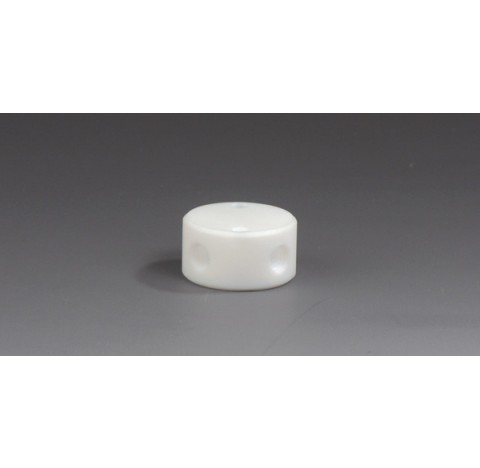 HPLC Miniature distributor, PTFE for tubing IDxOD: 0,8x1,6 (1/32x1/16) 4 connections thread UNF1/428