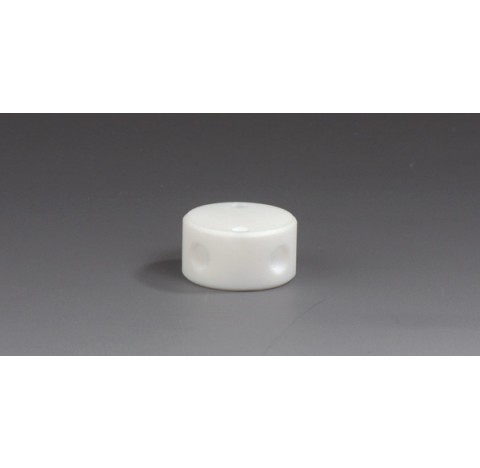 HPLC Miniature distributor, PTFE for tubing IDxOD: 0,8x1,6 (1/32x1/16) 3 connections thread UNF1/428