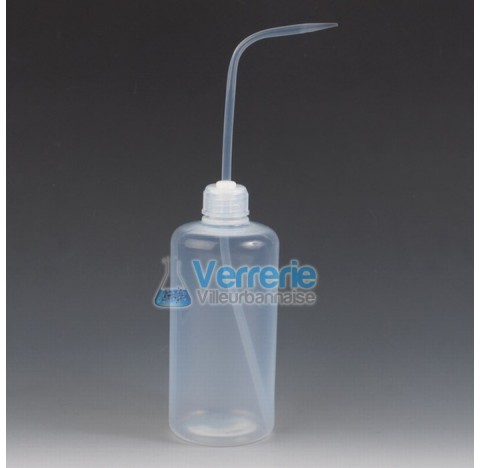 Wash bottle, PFA 250 ml height 200mm, OD 60MM transparent ,temperature resistance -200 to 250 degree