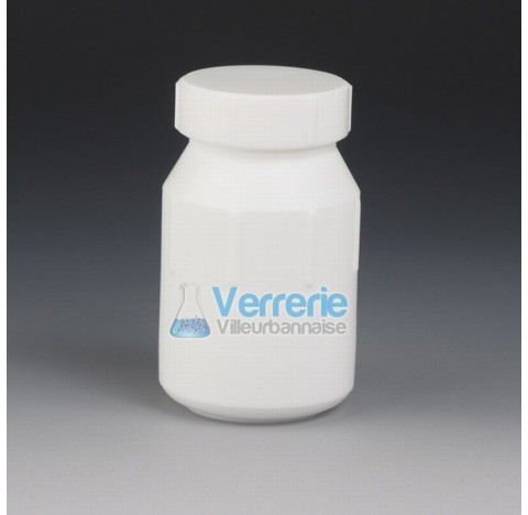 Wide mouth bottle with conical neck, PTFE 25 ml height 62 mm , ID 19 mm ,OD 33 mm thread M25x2 tempe