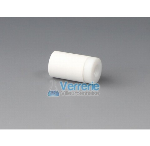 Suction filter, PTFE pore size 2 um for tubing ID 0,8 mm (1/32) diam x length of filter: 14x25 mm wi