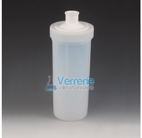 Jar with socket 29/32, PFA 1 liter height 193 mm OD 107mm, ID 100mm temperature resistance -50 to 25