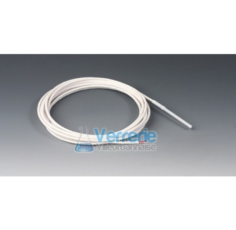 Total immersion probes, PTFE class A PRT100 usable length 50 m diameter probe 4 mm with PTFE-coated 